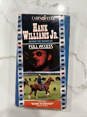 Hank Williams Jr. Behind The Scenes of Full Access (VHS 1991)