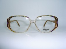 Stendhal, luxury eyeglasses, square, oval, women's, frames, hyper vintage, NOS