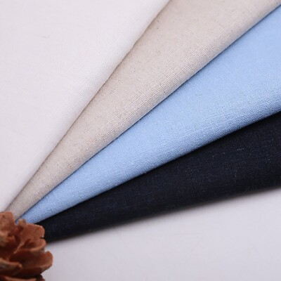 Natural  Linen VISCOSE Spandex Printed Clothing Fabric Dresses LVS10