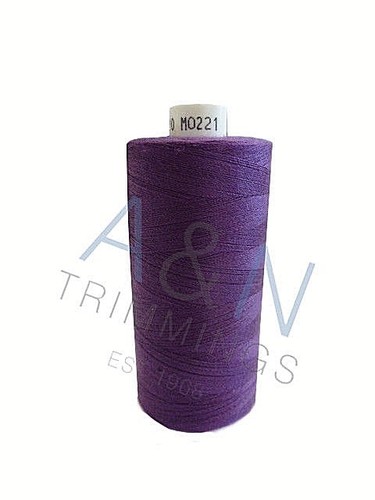 COATS MOON TKT120 BOX OF 10*1000 YARD REELS COLOURS SPUN POLYESTER SEWING THREAD - Picture 31 of 80