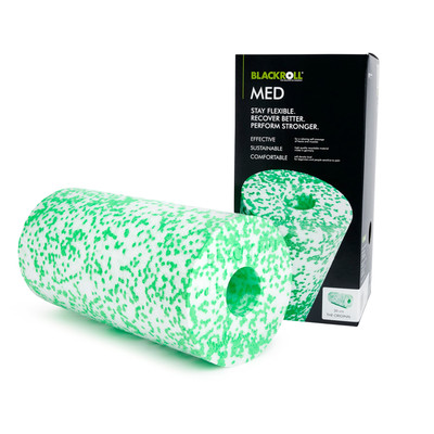 BLACKROLL  MED, 20% weichere Faszienrolle für Rücken & Beine
