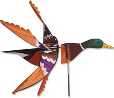 FLYING MALLARD Whirligig Wind Spinner-Garden Stake by Premier Design 25117