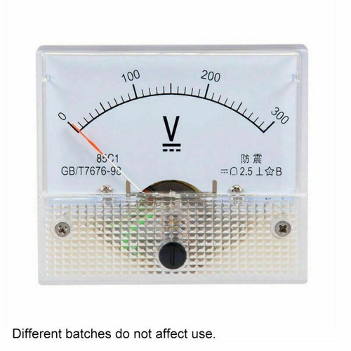 DC 0-600V Analog Volt Voltage Needle Panel Meter Voltmeter Gauge 85C1 New - Bild 23 von 26