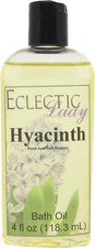 Hyacinth Bath Oil - Scented Body Oil - Relaxing  Moisturizing Bathing Oil