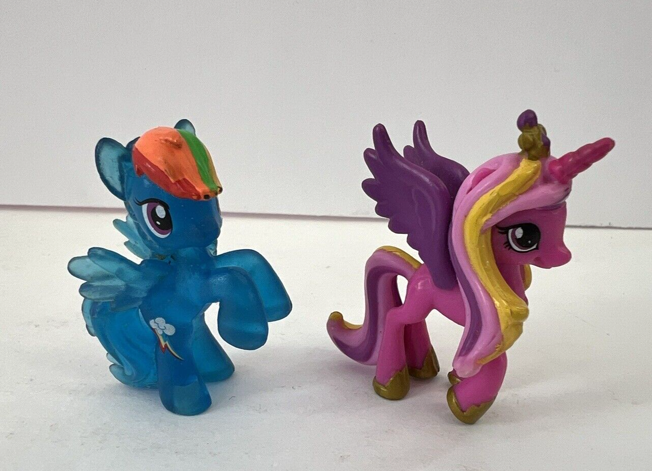 My Little Pony Transparent Neon Rainbow Dash & Princess Cadence Toys