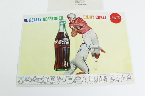 SANTA CRUZ Football Program 1960 San Jose California High School Coke ad - Picture 3 of 4