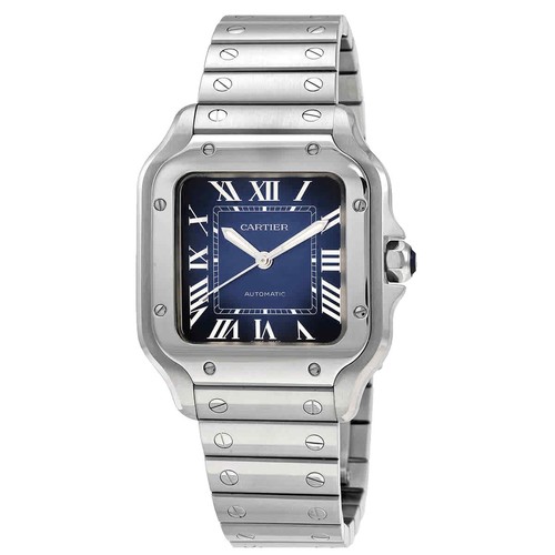 CARTIER Tank Anglaise XL W5310006 Date Silver Dial Automatic  display picture 1