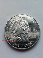 1997*UNC*BAILIWICK OF JERSEY GOLDEN WEDDING £2 TWO POUND COIN