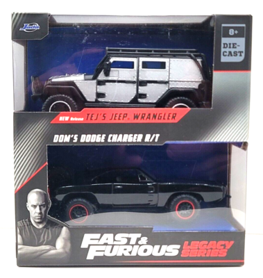 JADA - FAST & FURIOUS 2 PACKS - LOT OF 3 DIFFERENT - 6 CARS TOTAL