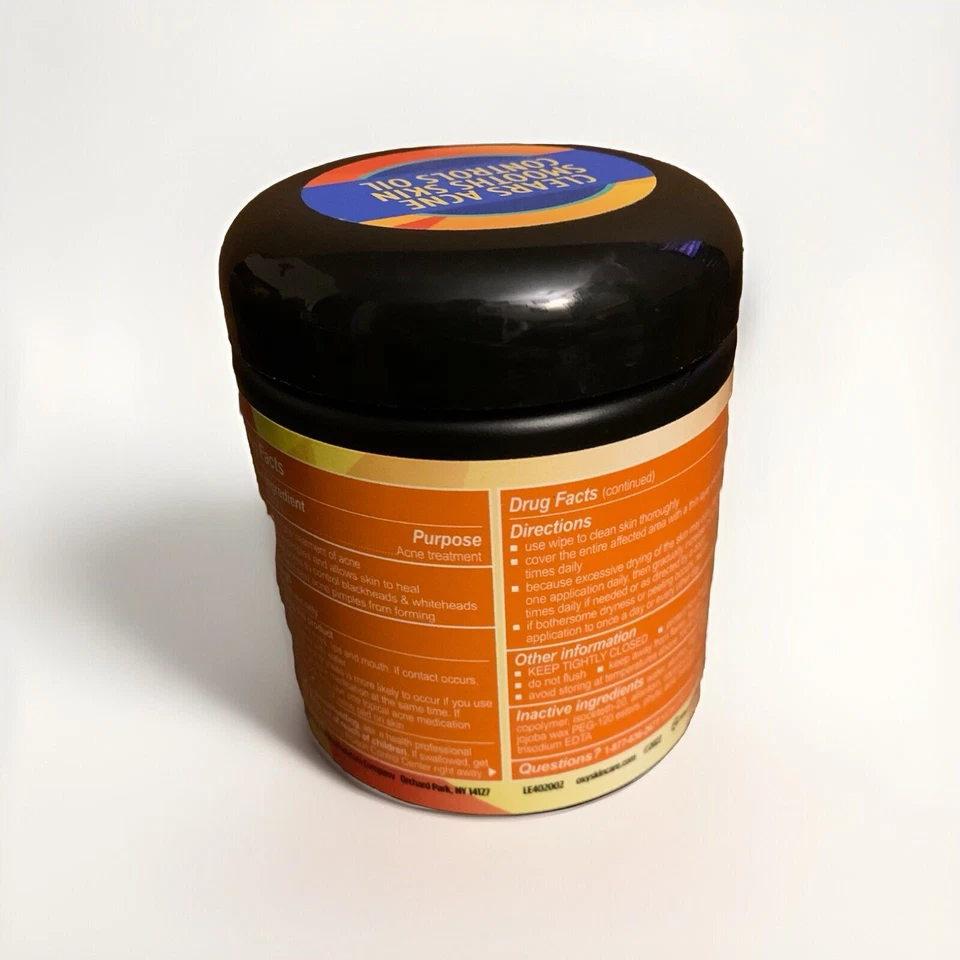 Almohadillas limpiadoras retexturizantes OXY Maximum Strength Advanced Care 3 en 1, 90 ct Foto 3 de 4