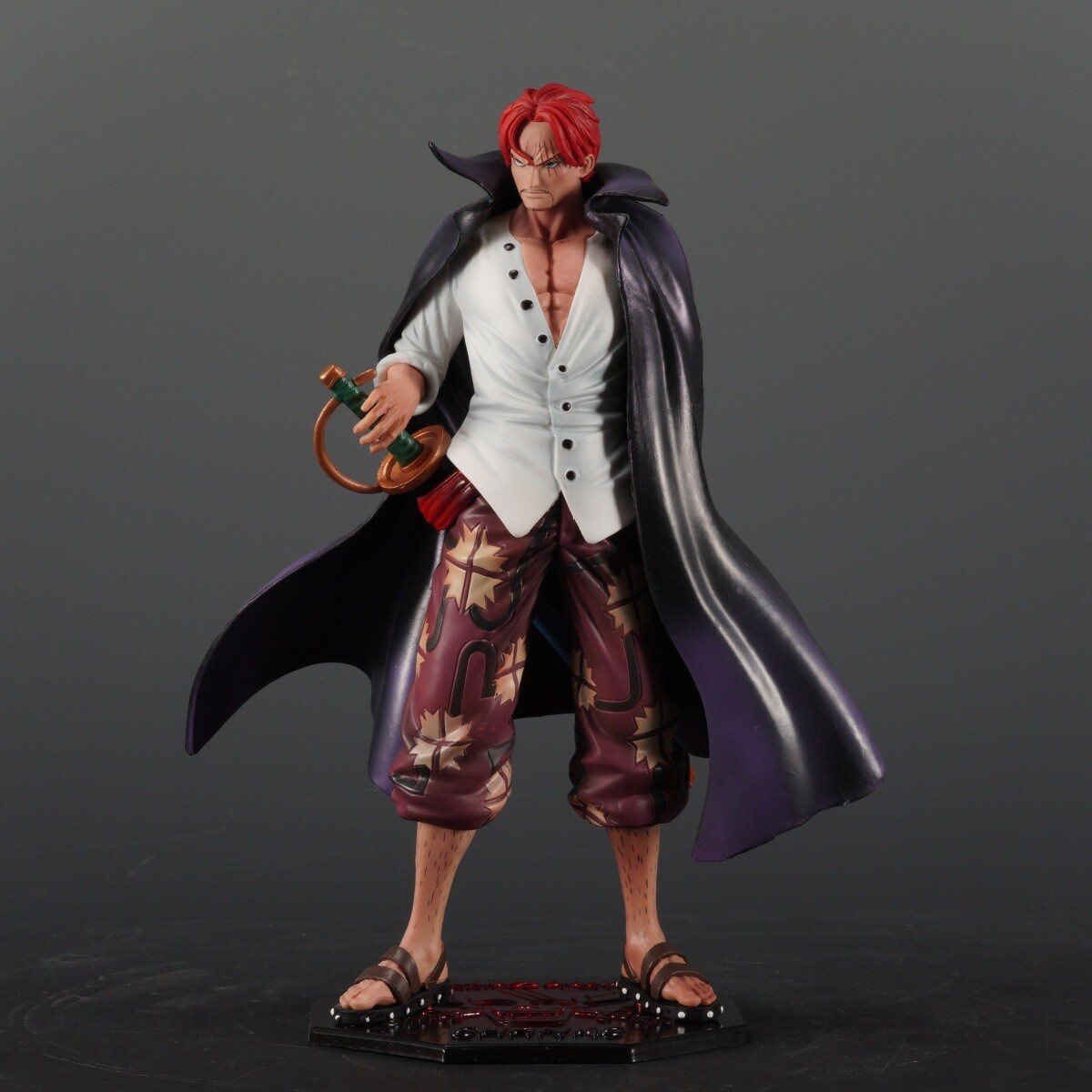 Anime One Piece Red Hair Pirates Shanks PVC Figure Statue