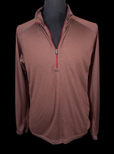 TERRIFIC RHÔNE POLARTEC 1/2 ZIP PULLOVER SZ L
