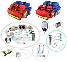 Notfalltasche Gr. L mit Basis-Füllung und Optionen - Arzt, Rettungsdienst, FFW