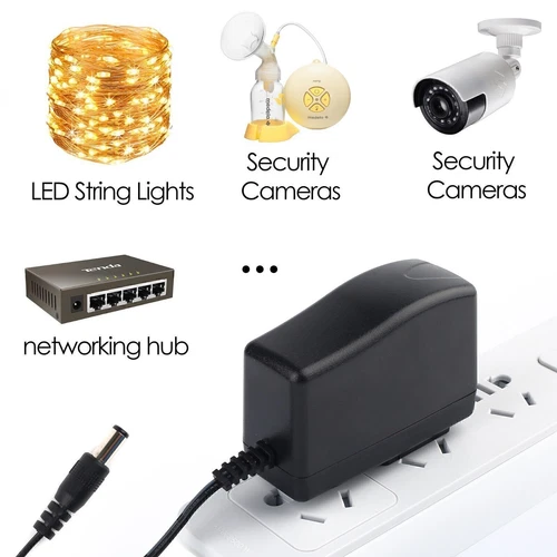 USA 12V 2A Power Supply AC to DC Adapter for 5050 LED Strip Light - Picture 6 of 7