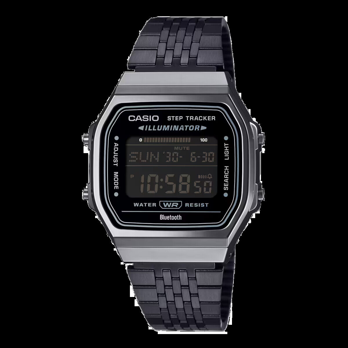 Casio ABL-100WEGG-1B Vintage Bluetooth Resin Battery World Casio ABL-100WEGG-1B Vintage Bluetooth Resin Battery World