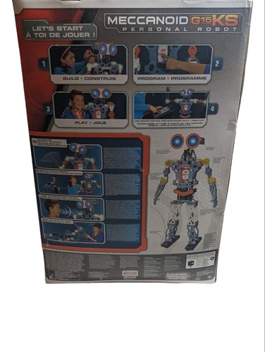 NEW Meccano Tech Meccanoid G15KS Personal 4Ft Robot Maker System 1188Pc Set - Picture 3 of 4