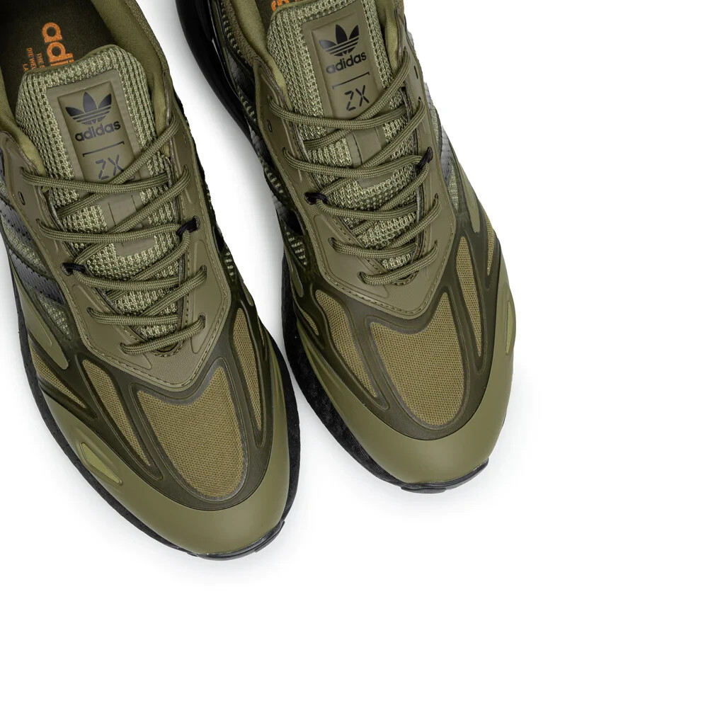 Adidas ZX 2K US 13 Men's Olive Green Black Rare Retro Boost Lifestyle GW0518 New thumbnail 15