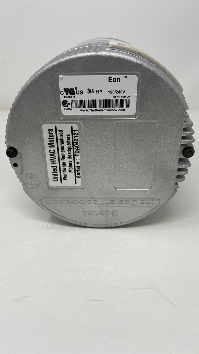 GE Genteq ECM 3/4 HP Blower Motor D344717P52 MOT09675 | eBay