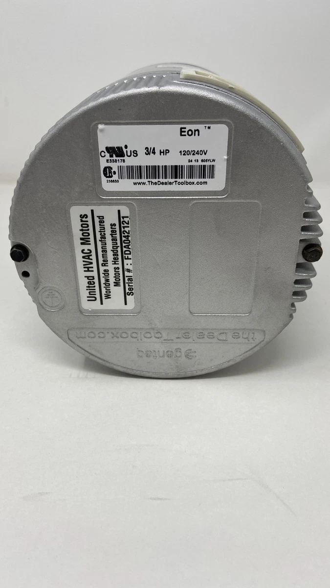 GE Genteq ECM 3/4 HP Blower Motor D344717P52 MOT09675 | eBay