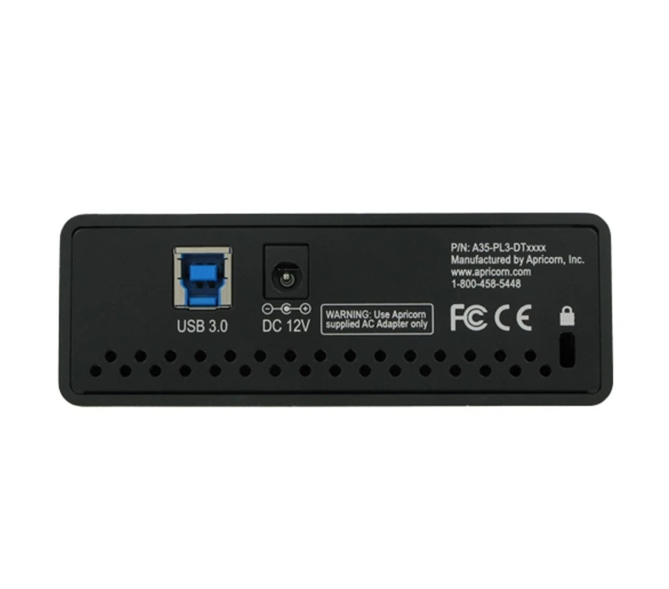 Apricorn 8TB Aegis Desktop Padlock FIPS 140-2 Validated 256-Bit Encrypted Har... - Image 3 of 4