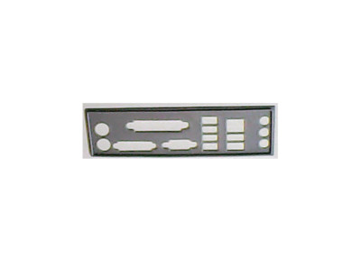 i/o shield plaque arriere en PLA pour ASUS P5Q PRO REV 1.03G