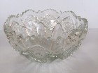 Antique American ABP Cut Glass Crystal Bowl Saw Tooth — photo 1
