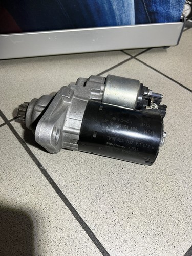 ✅ Original VW Audi Seat Skoda Anlasser Starter 02Z911023E 0001121408 BOSCH
