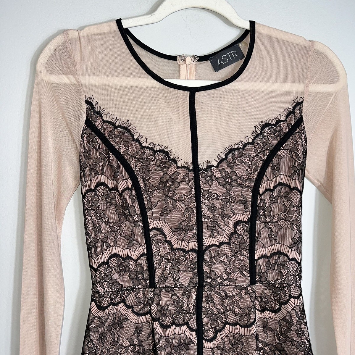 chinese dress ladies Ruffle V-Neck Lace Mini Dress main image 0