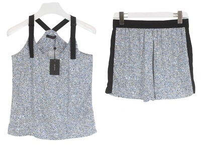 COP COPINE Darius Set Women's EU 38 Sleeveless Patterned 2in1