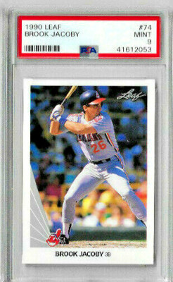1990 Leaf Brook Jacoby PSA 9 | eBay