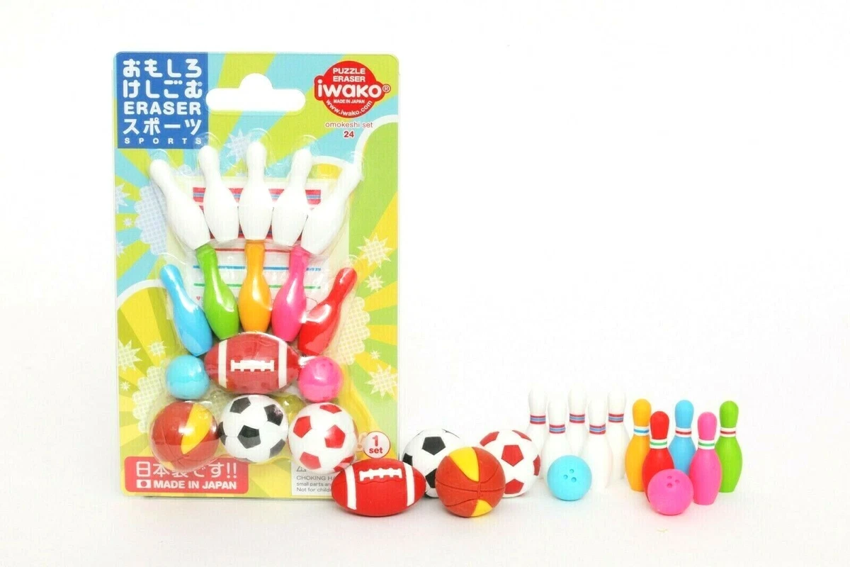 Japanese Erasers 3D Puzzle To Erase Iwako Set Of 53 Pieces, 56 OFF