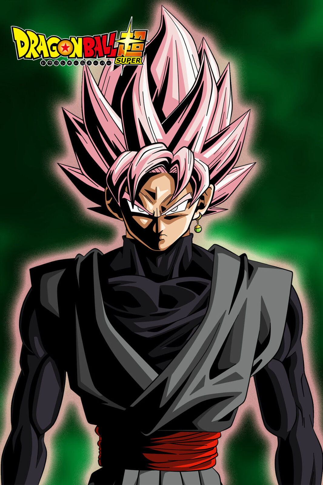 desenho do goku black ssj rose!