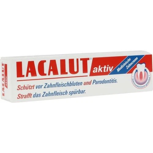 DR. THEISS NATURWAREN 3x LACALUT aktiv Zahncreme 100ml SPAR-SET PZN 5484132