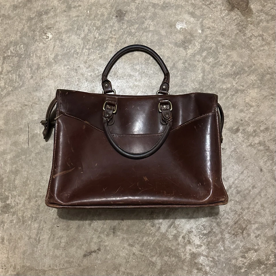 Bolso de Hombro Tusting Levenger Marrón Inglaterra Grande Leer Foto 2 de 4