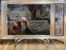 Aidan O’connell/Tre Tucker Dual RPA /10 PSA 10 Pop 1 2023 Spectra 