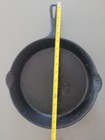 Vintage Griswold Cast Iron Skillet No. 9 - 11 1/8" Cracked *for decor only* — photo 6