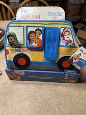 Ms. Rachel Tummy Time Activity Bus Kids Play Toy Babies And Toddlers NEW -B