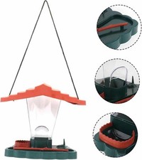 HOME-X HANGING PLASTIC BIRD FEEDER TRAY