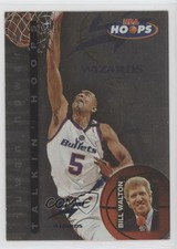 1997-98 NBA Hoops Talkin' Hoops Juwan Howard Bill Walton #29 HOF 0ka4