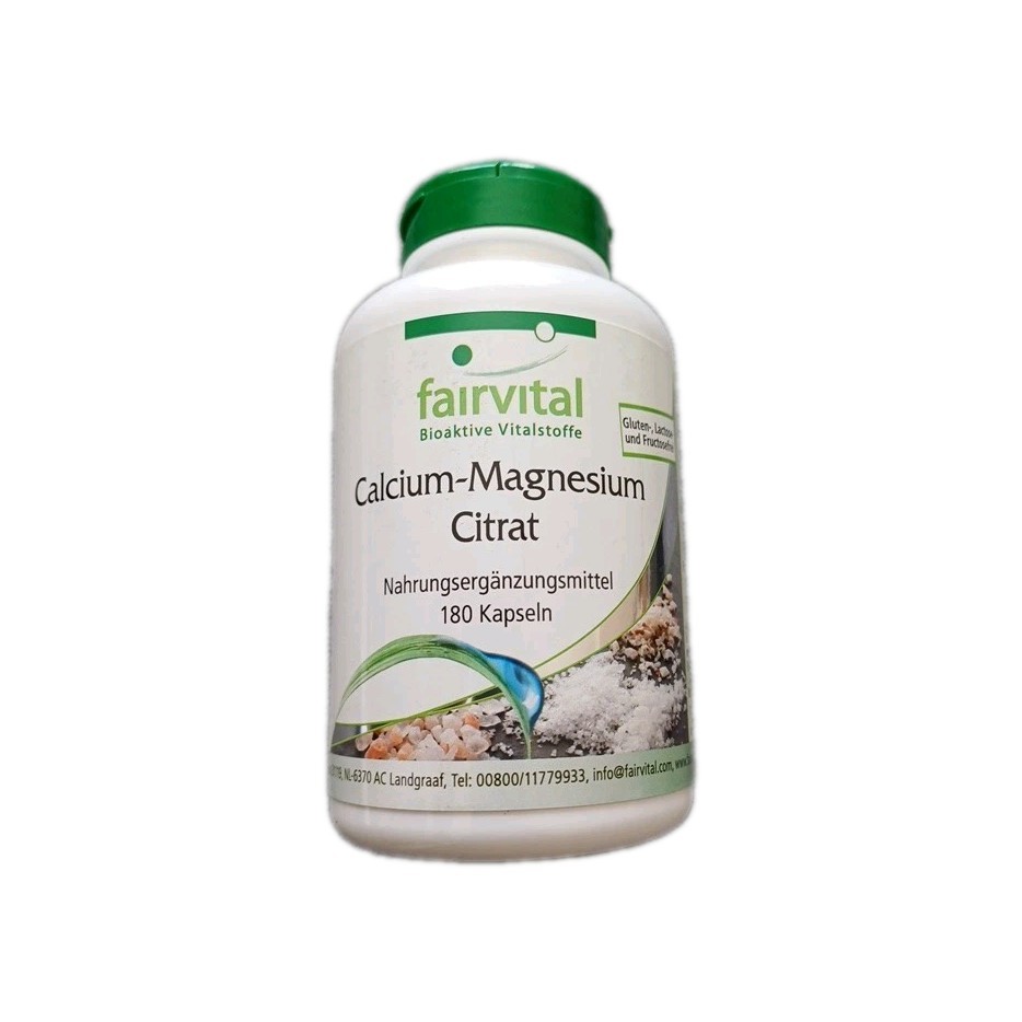 Calcium Tablets - Calcium Magnesium Citrat 180 Tablets Expires 03/2027