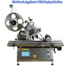 Paging MachineDesktop Pouch Bag Labeling Machine Flat Pouch Applicator With 