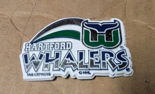 Hartford Whalers Magnet NEW Tag Express Vintage 1997