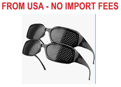 2 Pack Unisex Anti-Myopia Astigmatism Glasses Men's Women's Vision Improvement S