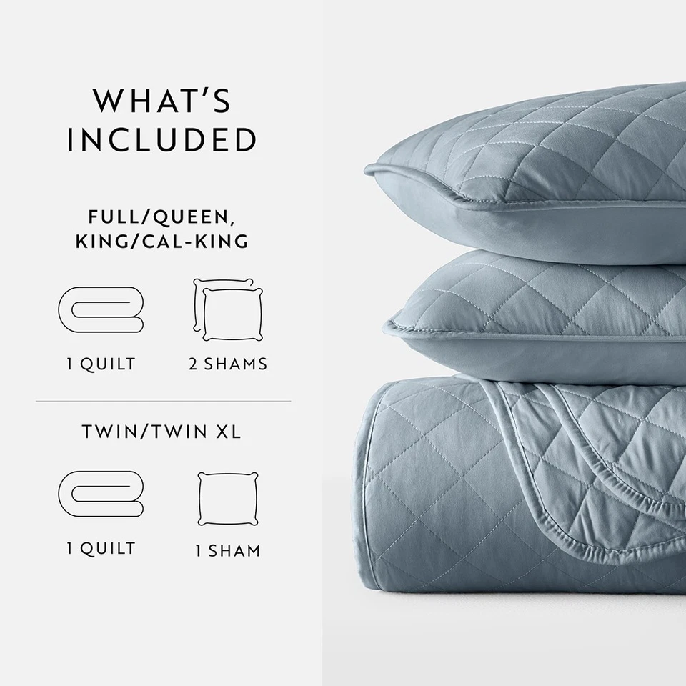 Kaycie Gray Fashion Lightweight 3Pc Quilt Sets in Stripe, Floral & Diamond Stich - Image 3 of 4