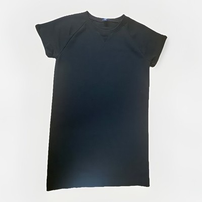 Gap Sweatshirt Dress Women s XS Rolled Sleeve Black