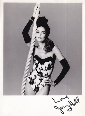 Jerry Hall - Modell + Schauspielerin - Foto - original signiert