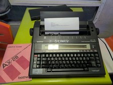 Vintage Brother Ax-28 Daisy Wheel Typewriter