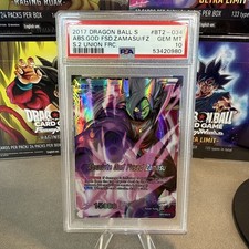 Dragon Ball Super Card BT2-034 R Dio Assoluto Fuso Zamasu/Fuso Zamasu PSA 10