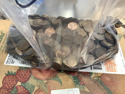 #ad 5 LBS Lincoln Wheat Cents *Grand Pa’s Collection* Must C $89.00