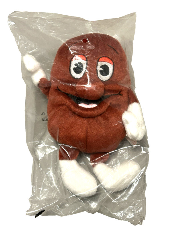 HANOVER FOODS CORP. KID BEAN 2005 Collectible Kidney Bean Doll Mint/Sealed Bag